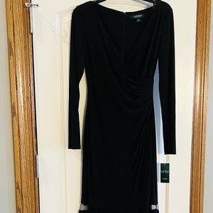 Ralph Lauren size 6 black mermaid gown